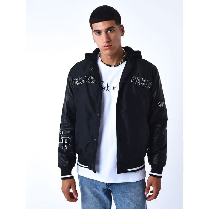 Veste homme Project X Paris Noir Coupe Classique 100