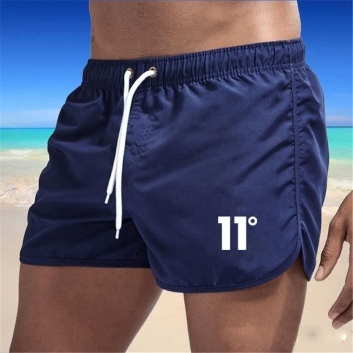 Maillot De Bain 2 En 1 Garçon Avec Short Compression - Motif Requin - Séchage Rapide - Pour Plage, Piscine Et Sports Aquatiques - 9