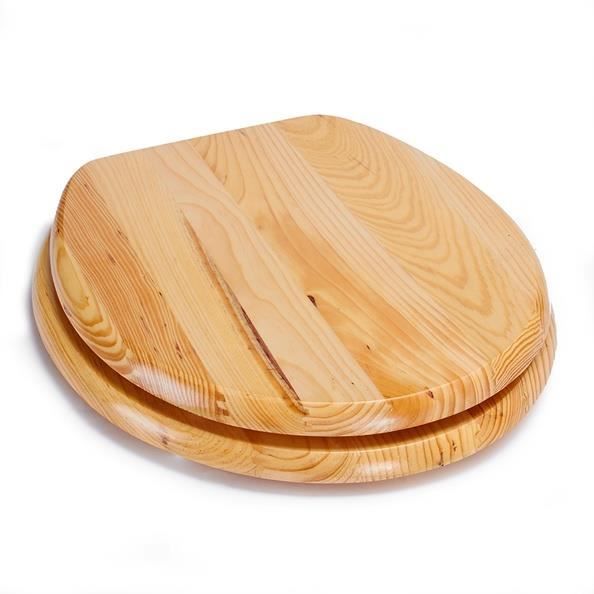 Abattant WC - MSV - Décor Pin - Beige - Universel - 425x367x2cm