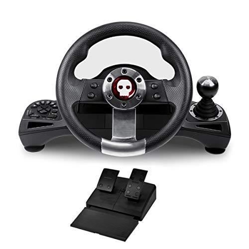 Numskull Next-Gen Pro Racing Wheel With Pedals And Shifter - Compatibl