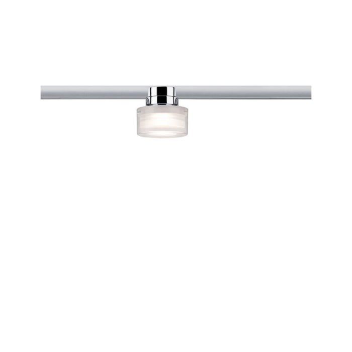 Paulmann Topa Dot Luminaire sur rail haute tension URail LED intégrée 4.9 W LED chrome transparent(e) satin