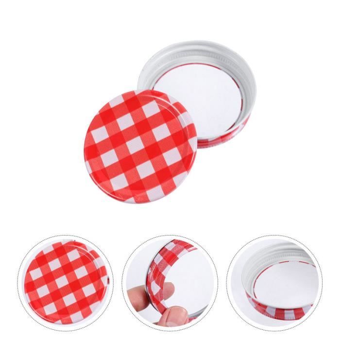 Lot De 4 Couvercles En Acier Inoxydable Pour Tasses/bouteilles - étanches, Filetés, Facile à Nettoyer, Idéal Voyage, Camping, Bureau (taille ~500 Ml)