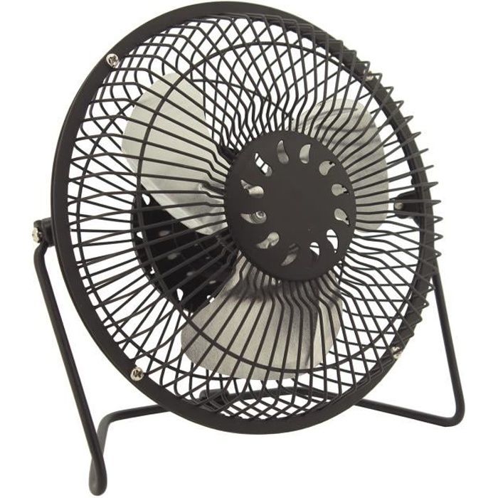 Ventilateur mini usb PROFILE - 18 cm - Noir - Profile