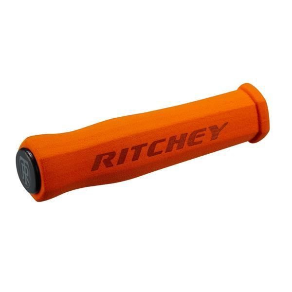 Poignées de guidon Ritchey WCS TrueGrip Ergo 125mm 2015 Orange - Marque RITCHEY - Légères et confortables