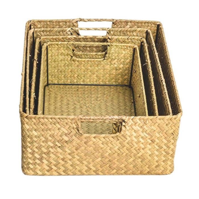 Panier de rangement Croco 40x35x25 cm | Aangeenbrug Mandenmakerij en Panier de rangement Croco 40x35x25 cm | Aangeenbrug Mandenmakerij en