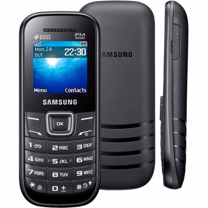Samsung Keystone 2 GT-E1205Y Téléphone Portable Ecran TFT 800mAh - Noir -  Achat téléphone portable pas cher, avis et meilleur prix - Cdiscount