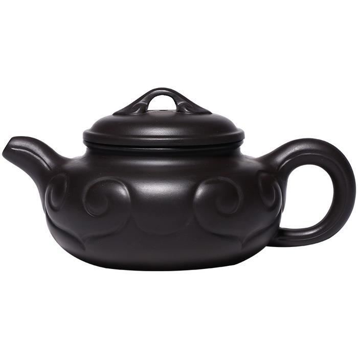 Théière Argile Violette Changeante - Service à Thé Kung Fu - 1 Pot + 2 Tasses - Cadeau élégant - Couleur Magique