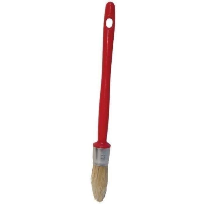 Pinceau pouce à rechampir manche Pro 2 A - SAVY - Rouge - 21 mm