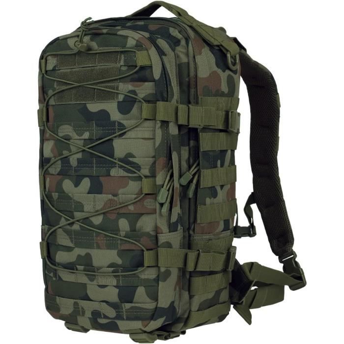 Sac à Dos Tactique Noir Imperméable