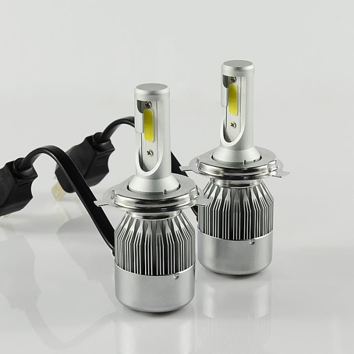 100W EASY EAGLE H7 LED 16000LM Ampoule Phares pour Voiture 6000K,12V