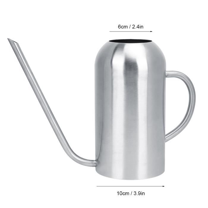 Fdit Arrosoir Pour Plantes D'intérieur Arrosoir 500ML En Acier Inoxydable à Long Bec Pot D