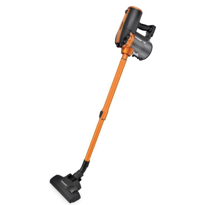 ASPIRATEUR BALAI 2EN1 ORANGE/NOIR