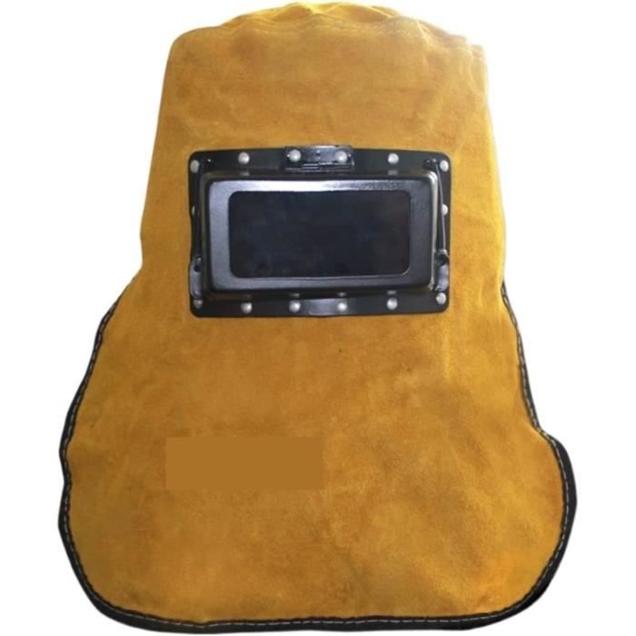 Tablier De Soudage En Cuir LE'RE - 6 Poches, Protection Corps Entier, Couleur Tan, Neuf