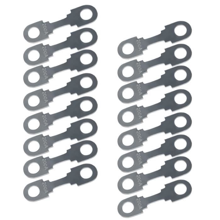 Bande De Fusible Plat Fusible De Voiture Fusibles Plats Pour Auto 16Pcs Lame De Fusibles 30A 40A Bande De Fusible Plat Fusible De Voiture Fusibles Plats Pour Auto 16Pcs Lame De Fusibles 30A 40A