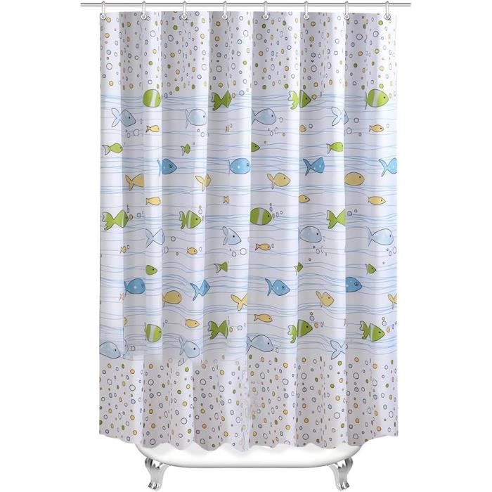 HOUSNAT Rideau De Douche Imperméable Et Résistant à La