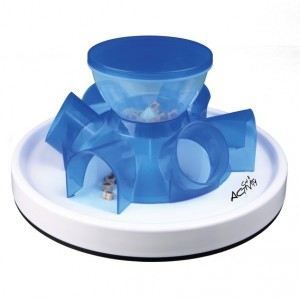 Distributeur de nourriture - Trixie - Tunnel Feeder - 6 tubes - Plastique - Anti-dérapant Distributeur de nourriture - Trixie - Tunnel Feeder - 6 tubes - Plastique - Anti-dérapant