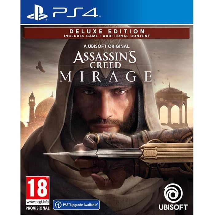 Assassin's Creed Mirage Edition Deluxe - Jeu PS4 - Action - 7+ - Octobre 2021