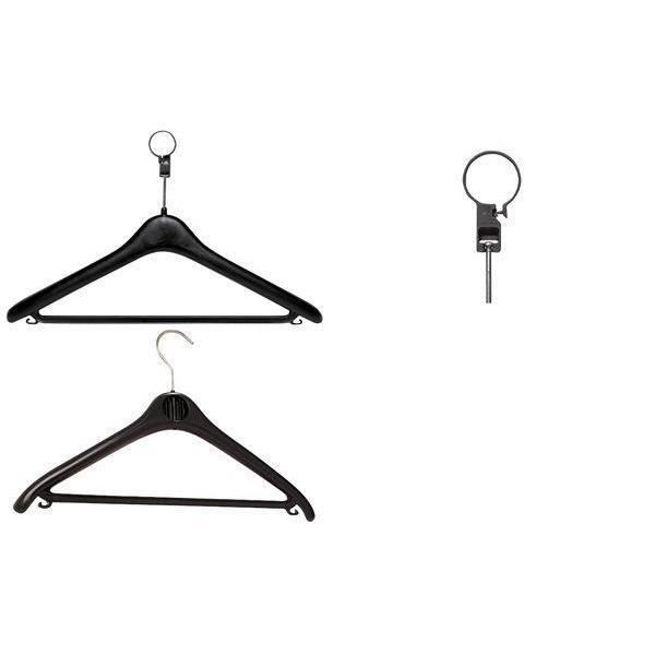 Lot De 20 Cintres à Vêtements Légers En Plastique Col Court