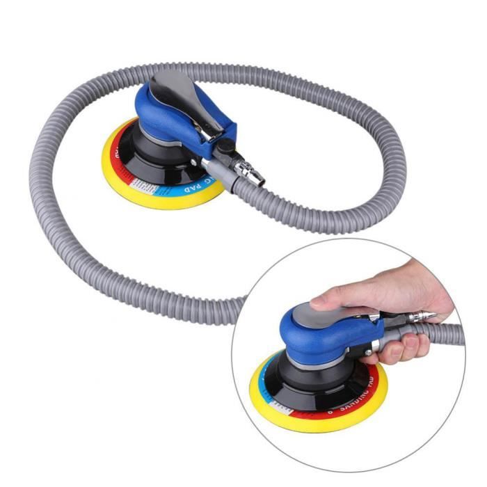 Ponceuse Excentrique Pneumatique 75mm ZHONG AN - 10 000 Tr/min - Mini Meuleuse Air Comprimé Pour Bois, Voiture