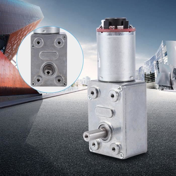 Moteur à vis sans fin Moteur à engrenage à vis sans fin 12V Moteur de — free download