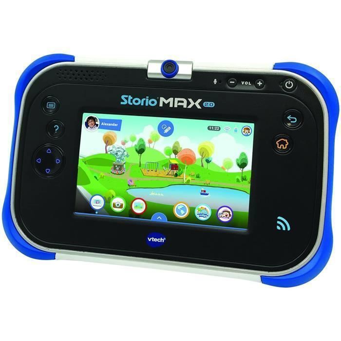 Tablette VTech Storio Max 2.0 5'' est une tablette pour enfant spécialement  conçue pour les enfants de 3 à 11 ans avec du contenu sécurisé et adapté !  Au
