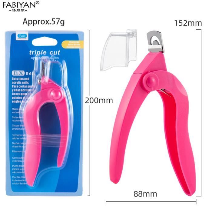 Coupe-ongles à Bord Droit Pour Faux Ongles Et Manucure - Neuf