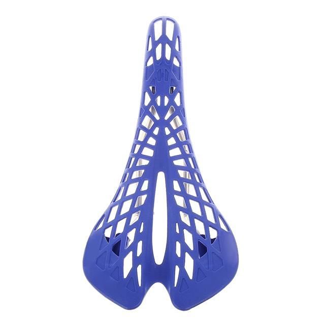 Coussin de Selle de Vélo VTT Léger avec Cadre en Fibre de Carbone Résistant aux Chocs pour Vélos de Route