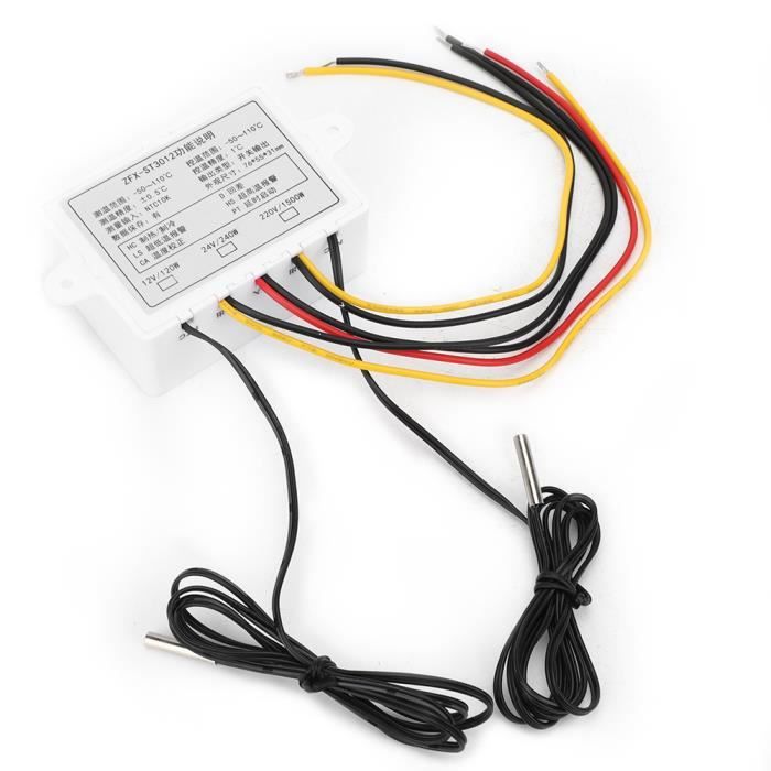 Thermostat Numérique XR02CX-4N1F1 De Rechange Pour Réfrigérateur - Plage -40°C à +99°C