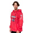 GEOGRAPHICAL NORWAY Coupe-vent à capuche BREST Rouge - Homme-1