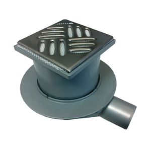 Grille De Vidange Douche Newport Brass Carrée Laiton Nickel Poli 6" Modèle 233-601/15