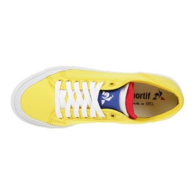 LE COQ SPORTIF Baskets NATIONALE SPORT Adulte Jaune Jaune Cdiscount Sport