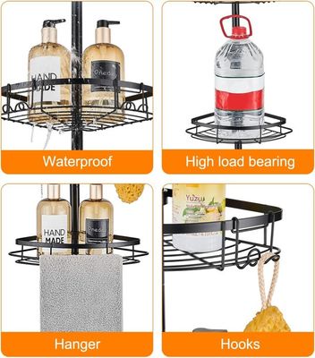 DAOYA Étagère D'angle De Douche – 4 Niveaux En Acier