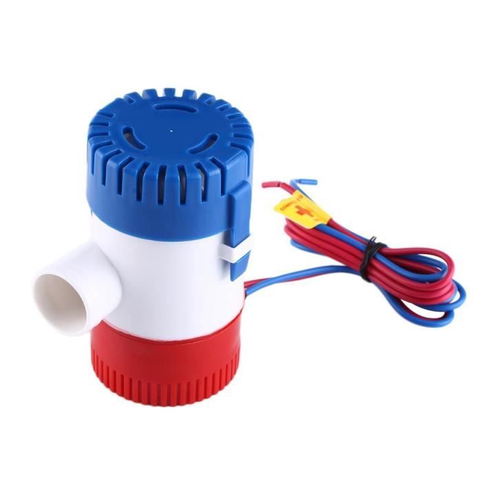 Pompe De Cale Marine Eco-Worthy – 12 V, 3 A, 4160 L/h, Submersible, Silencieuse, Anti-blocage