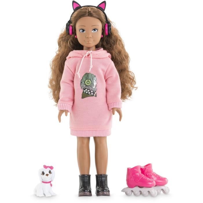 Poupee Mannequin COROLLE Melody Music et Mode 28 cm 6 accessoires Senteur vanille Des 4 ans Cdiscount Jeux Jouets