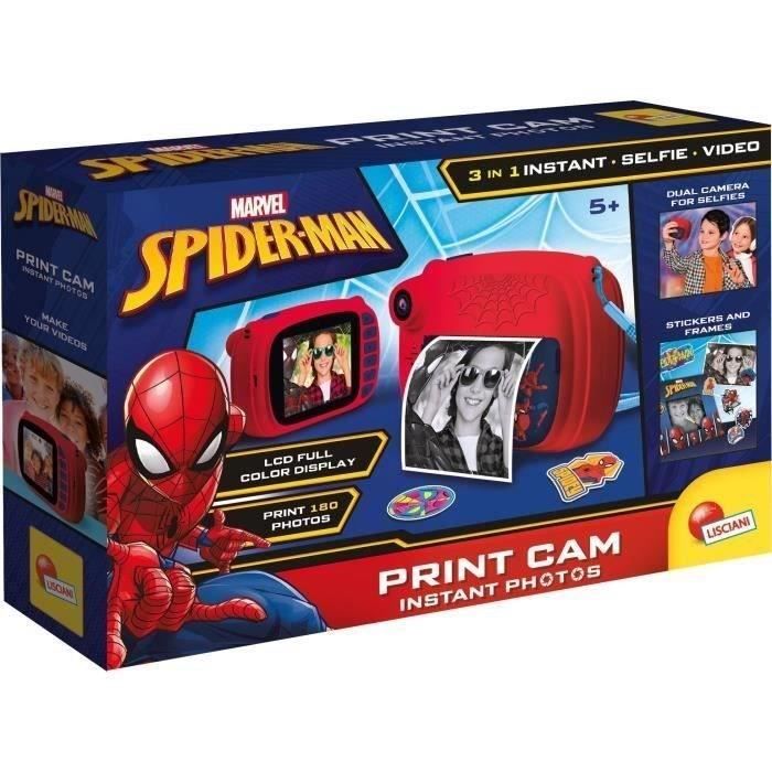 Appareil photo Spider Man à impression immédiate - Spider Man print cam -  LISCIANI - Cdiscount Jeux - Jouets