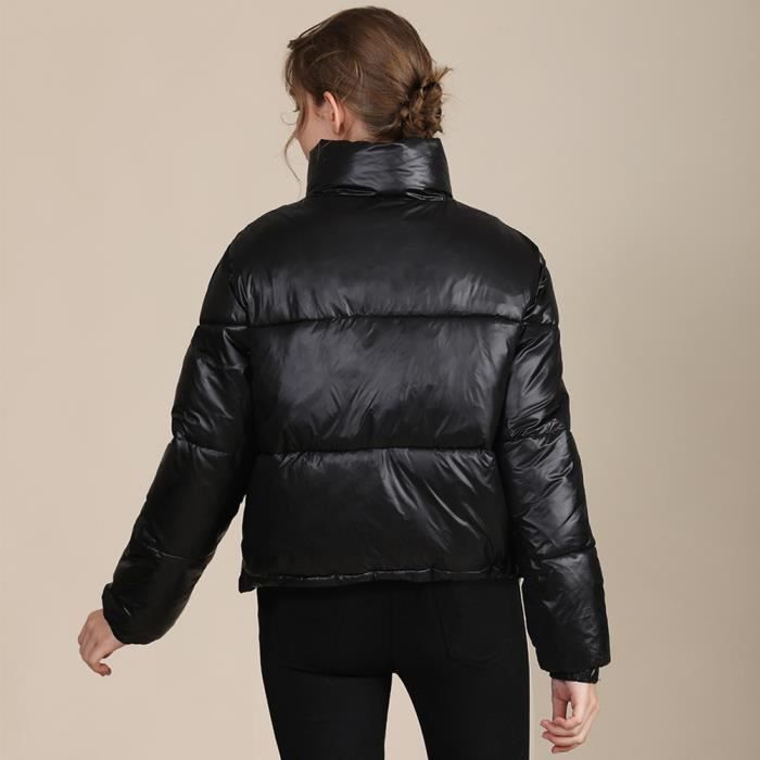 Blouson court hotsell duveteux