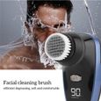 Rasoir électrique LCD 5D pour hommes, tondeuse pour chauve, barbe, nez, cheveux, têtes flottantes, Rechargeable USB, [AB046EC]-2