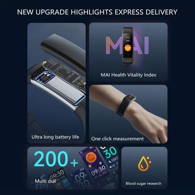 Podomètre Simple Non Connecté – Montre Marche Étanché IP68 Pour Femme, Homme, Enfant & Senior – Compteur Pas, Calories, Distance, Sommeil + Charge USB