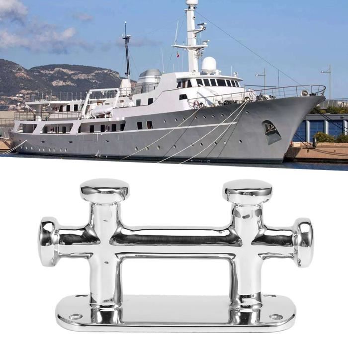 Volant Bateau Inox 316 – 11 Pouces, Argent, Sans Bouton – Compatible Avec La Plupart Des Yachts