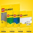 LEGO® 11024 Classic La Plaque De Construction Grise 48x48, Socle de Base pour Construction, Assemblage et Exposition-3
