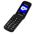 Swissvoice S38 - Téléphone portable senior à clapet 3G Noir-3