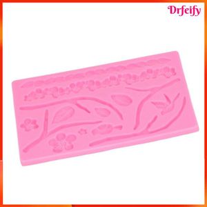 Moule En Silicone Pour Fleur De Lis - Grand Modèle Avec 2 Petites Fleurs - Pour Arts Créatifs Et Bricolage