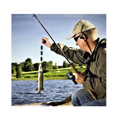 XYTAHDM 100 Pièces Stop Float Taille M – Caoutchouc, Pour Pêche En Eau Douce Et Mer, Noir