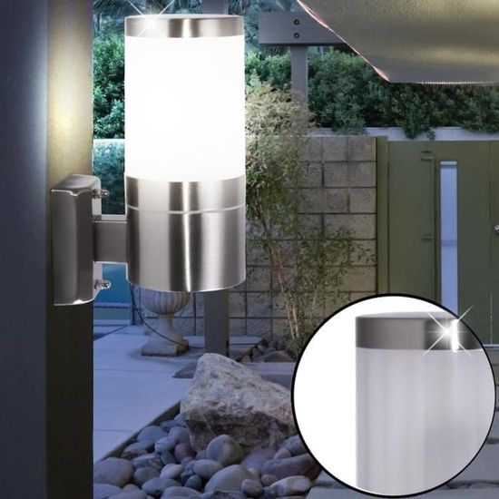Jardin Terrasse Eclairage Lampes Acier Inoxydable Del Exterieur