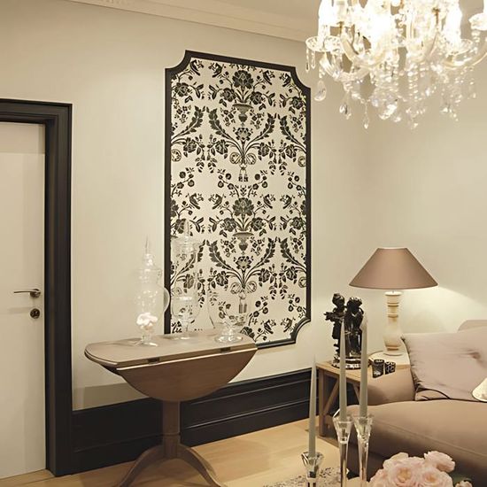 El/ément du coin D/écoration de stuc Orac Decor P8030D LUXXUS Corniche pour moulure cimaise pour le mur Encadrement