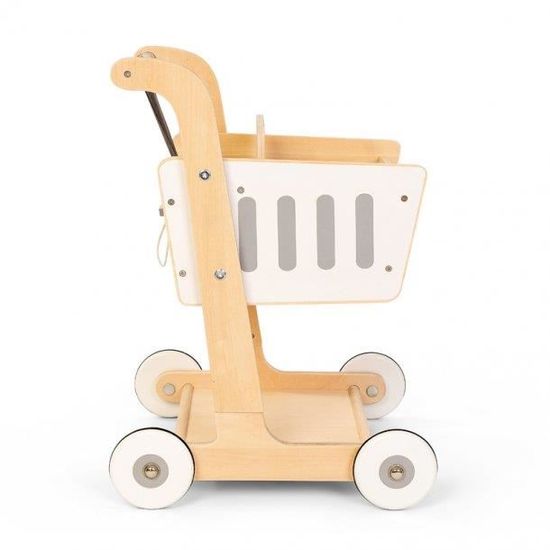 Chariot En Bois Avec Porte Bebe Poupees Mesure 38 X 51 X 35 Poussette Landau Pour Poupees Cdiscount Jeux Jouets