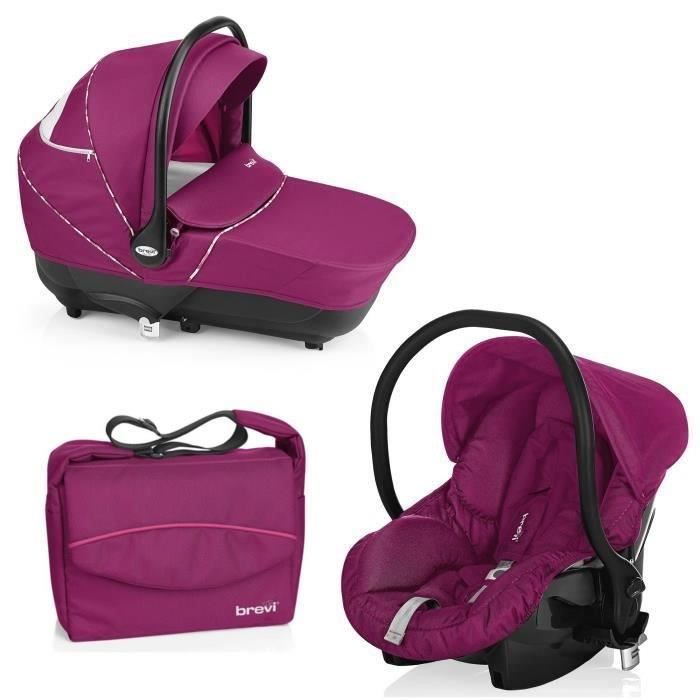 Poussette trio rose fushia new arrivals
