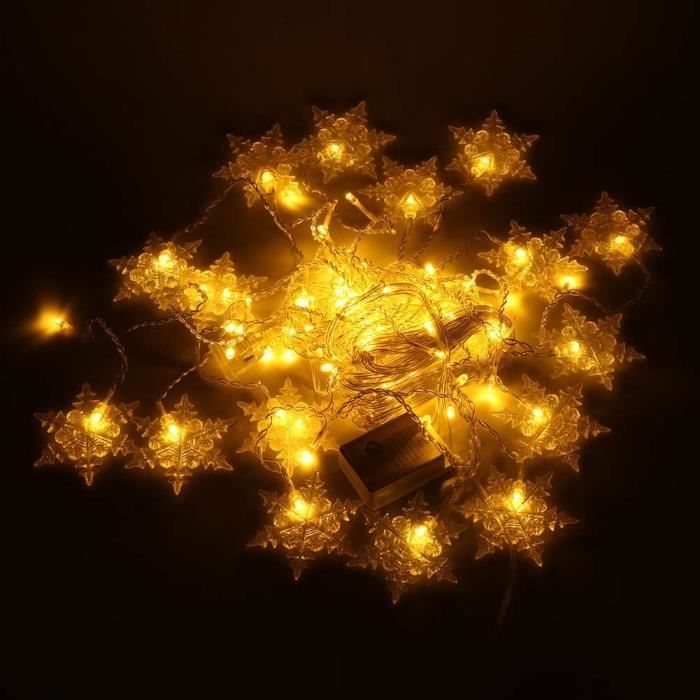 Guirlande lumineuse boule de vœux de noël, 3m, 10 lumières, 8 modes,  rideaux lumineux du père noël pour ornements de fenêtre de maison