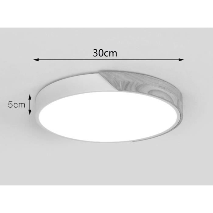 Plafonnier LED Hofstein Blanc - Lampe Moderne Pour Salon, Chambre, Cuisine - 1 à 3 Lumières