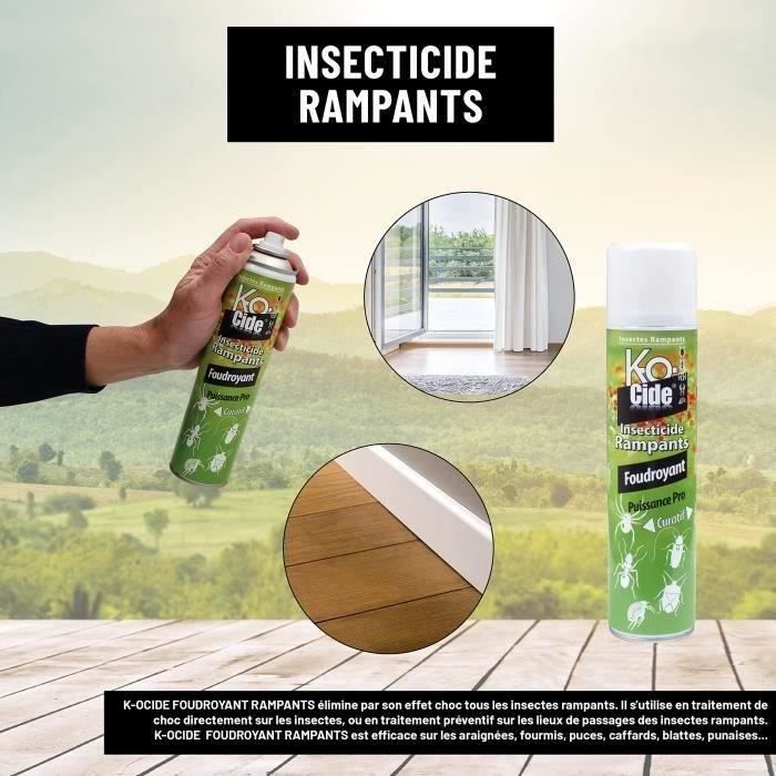 Insecticide Professionnel Volants Puck Aérosol 750 Ml
